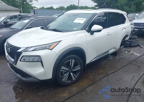 2021 Nissan Rogue Sl Intelligent Awd из США, поврежденный, VIN 5N1AT3CB9MC691751